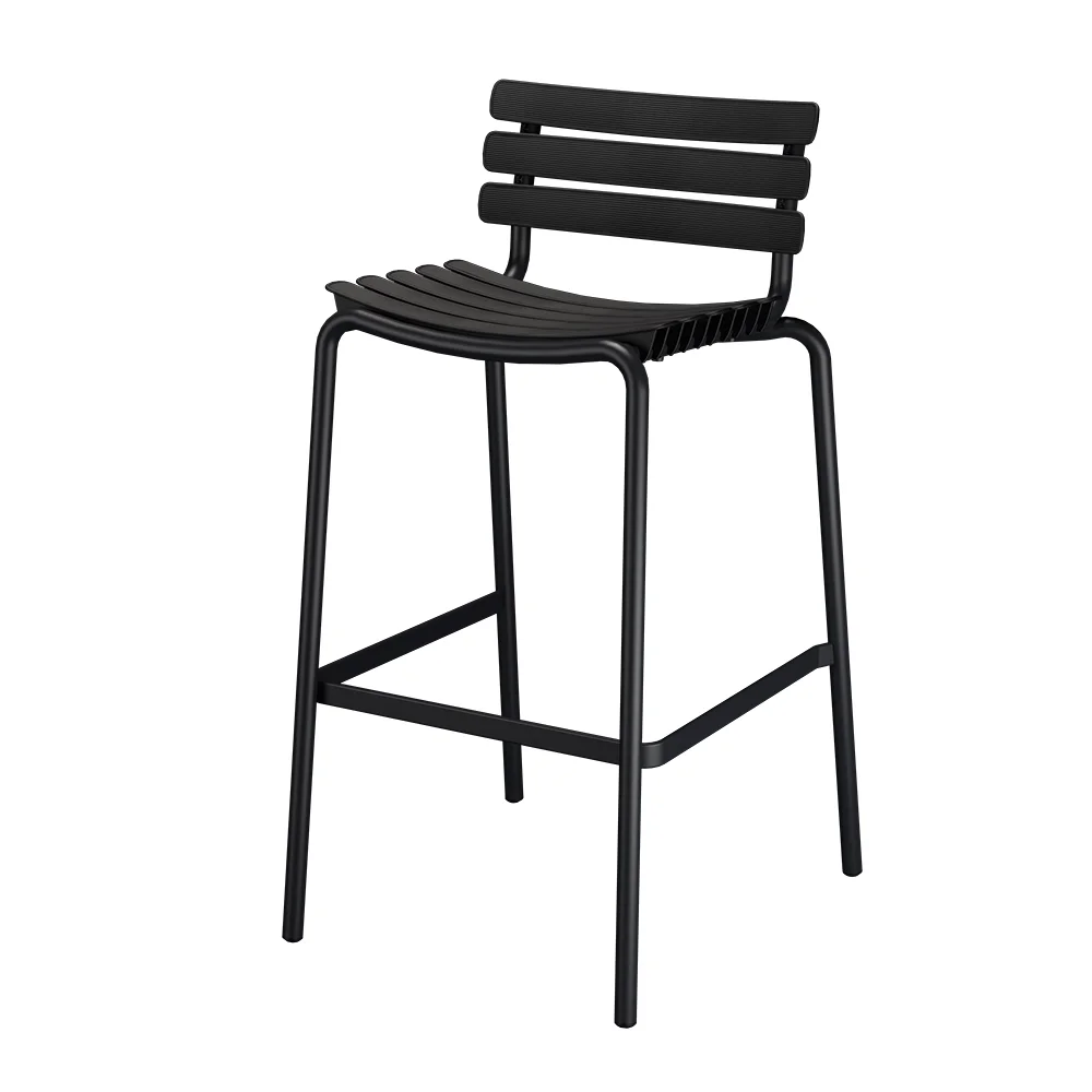 Houe, ReCLIPS barstol Sort