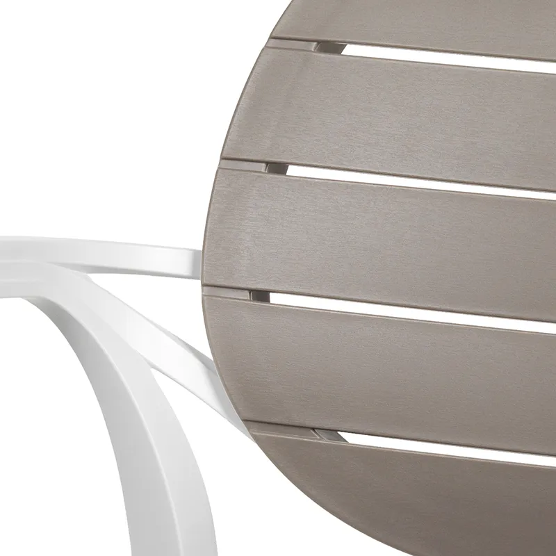 Palma lænestol  White - Tortora