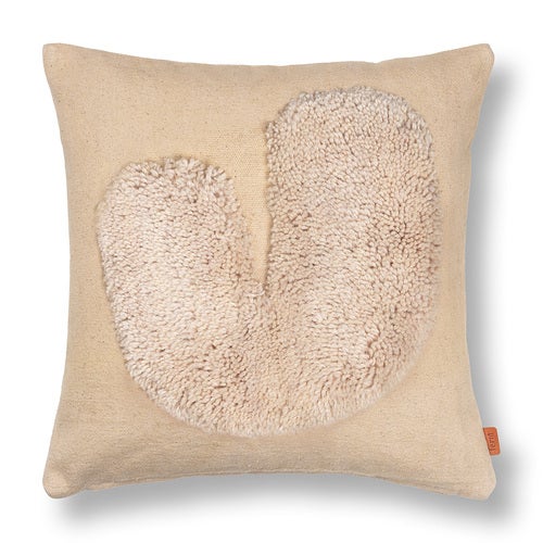 Lay Pude 50x50 Sand/Off-white