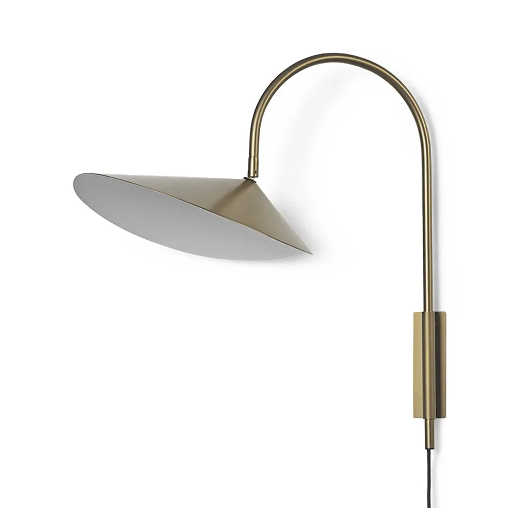 Ferm Living, Arum Swivel Væglampe - Bronze