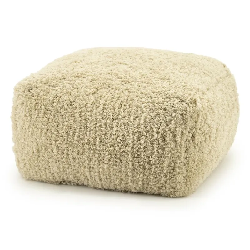 Fez puf 60x60x35 cm polyester natur