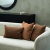 Pude Wave 50x50 cm Cinnamon