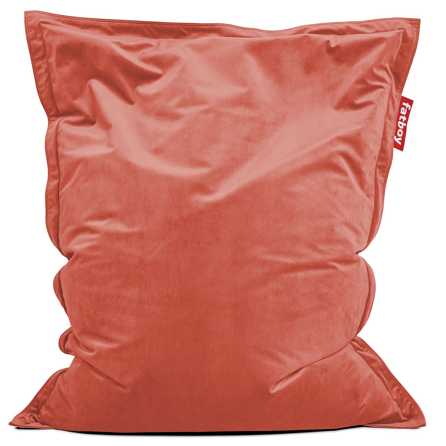 Original sækkestol slim velvet recycled rhubarb