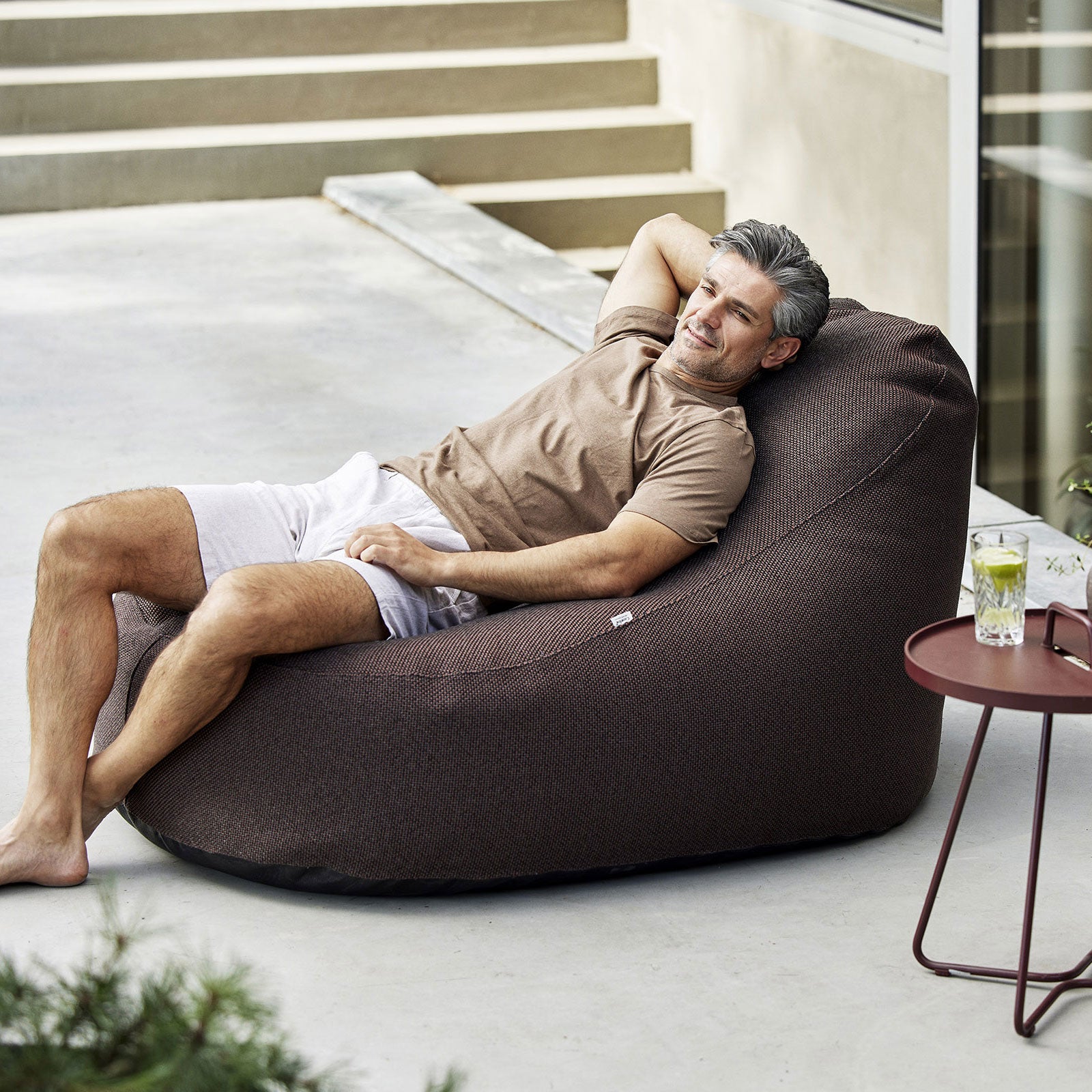 Cozy Bean Bag Dark Grey