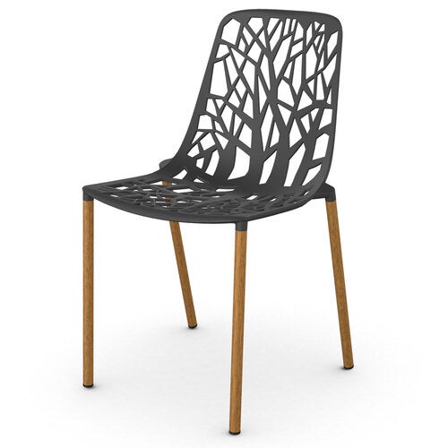 Forest Spisebordsstol Iroko/Dark Blue