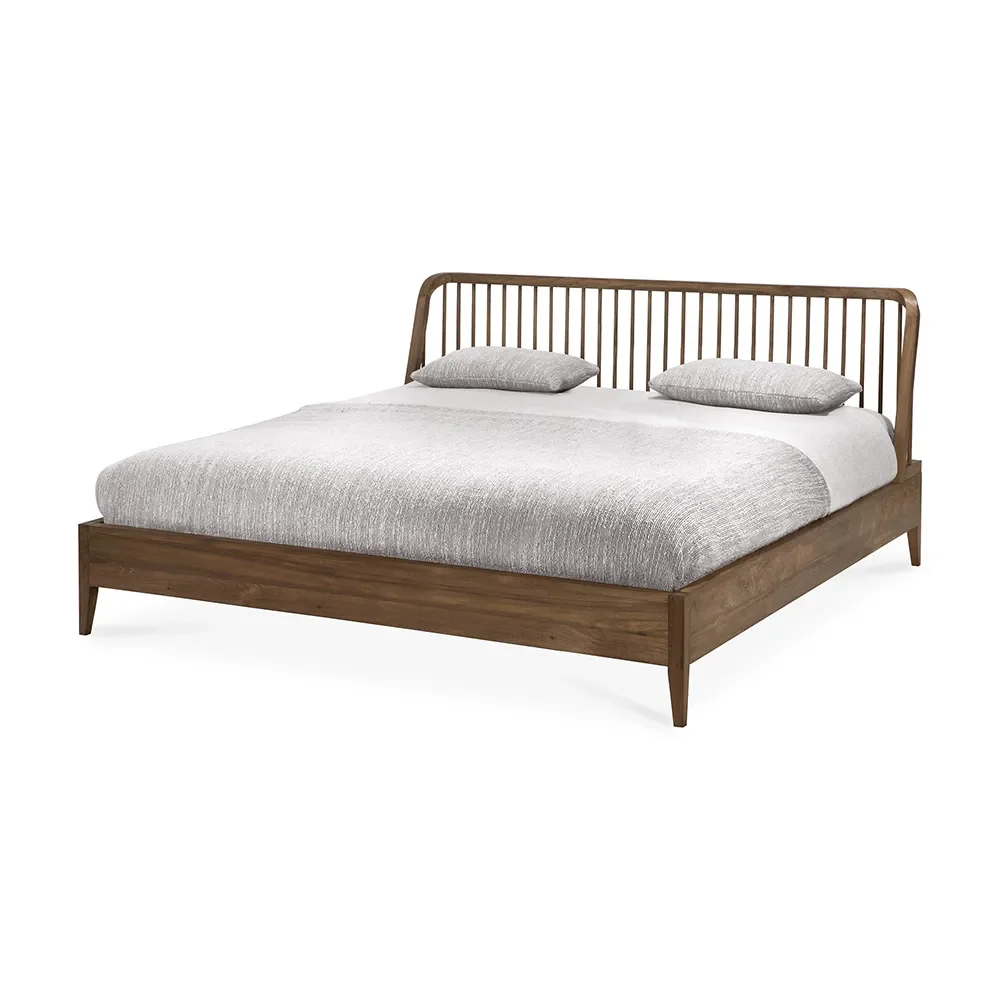 Ethnicraft, Spindle Sengeramme 180x200 Teak