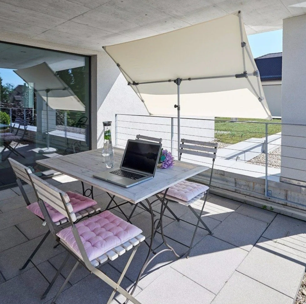 Flex Roof 195x140 cm til Kappa 1, farve Sandhvid, Glatz