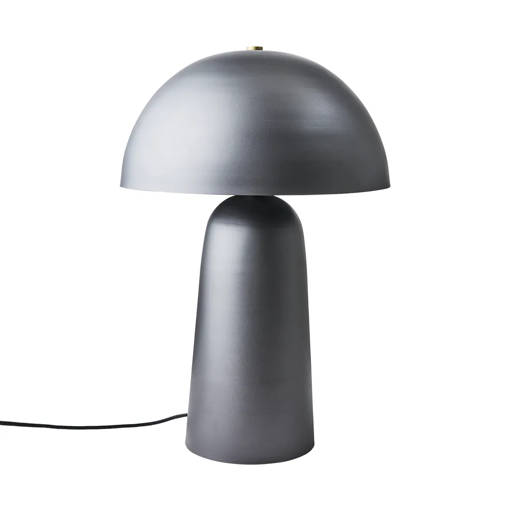 Affari of Sweden, FUNGI Bordlampe L Dark grey