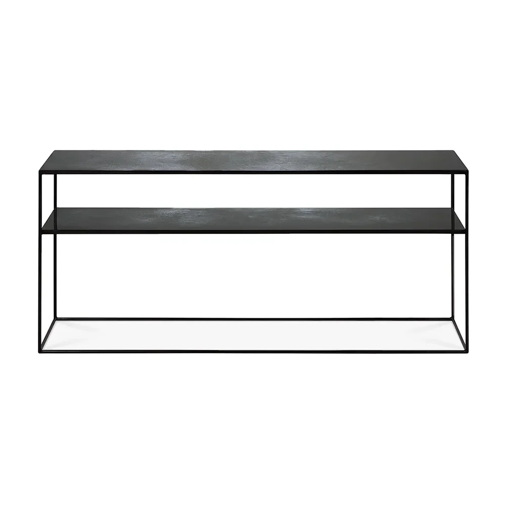 Ethnicraft, Aged Konsolbord Charcoal 36x160 cm