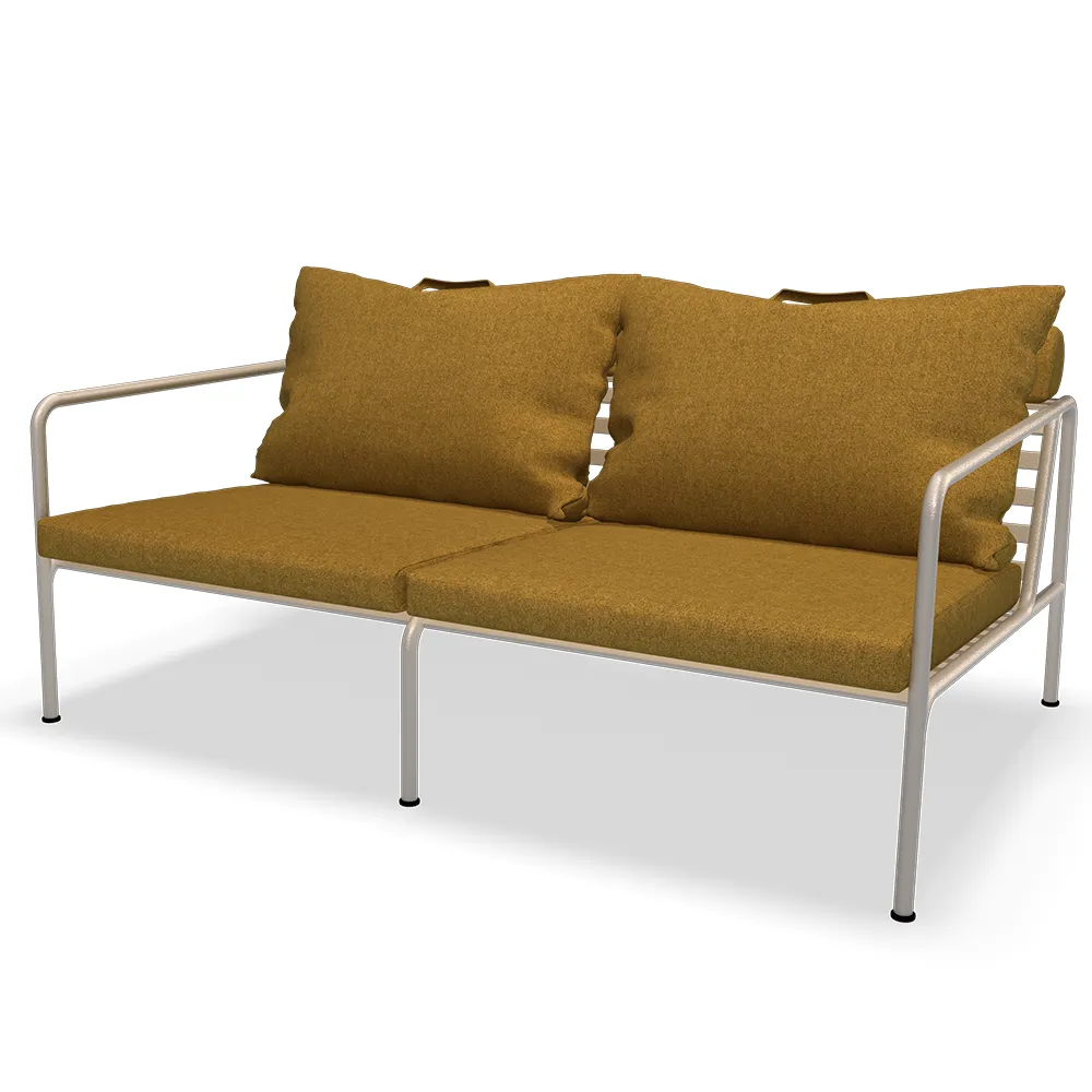 Houe, Avon 2-personers sofa Dijon/White