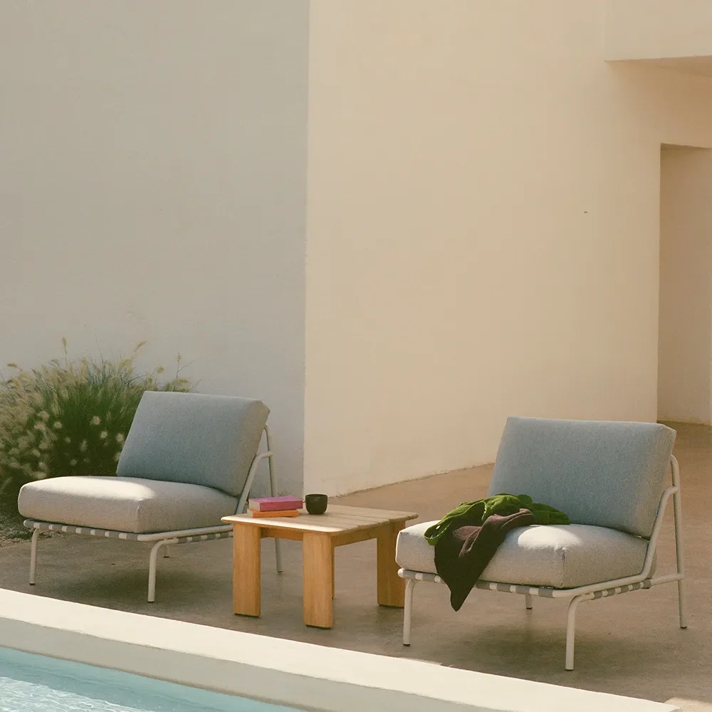 Lounge Stol Settle Ribbed Weave 2/Dark Green