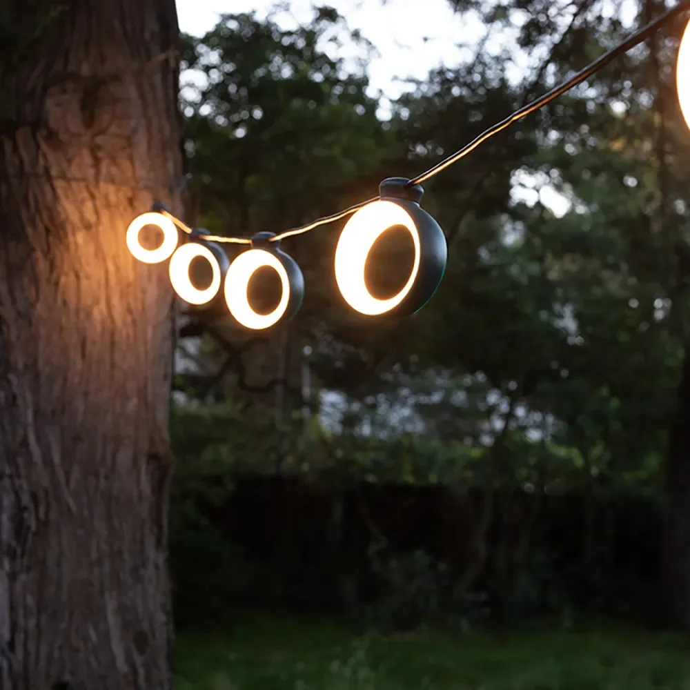 Hoopik Lyskæde Black Cherry 