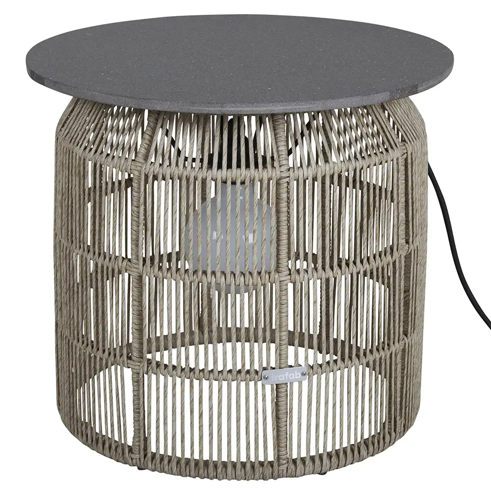 Pamir Sofabord 50 cm Beige/Grå Brafab