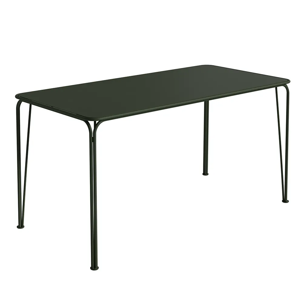 Grythyttan Stålmöbler, Libelle bord 140 cm Grøn
