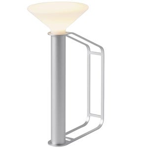 Piton transportabel lampe aluminium