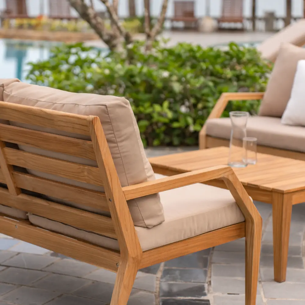 Gunnaröd 2-sæder loungesofa inkl. hynder hvid