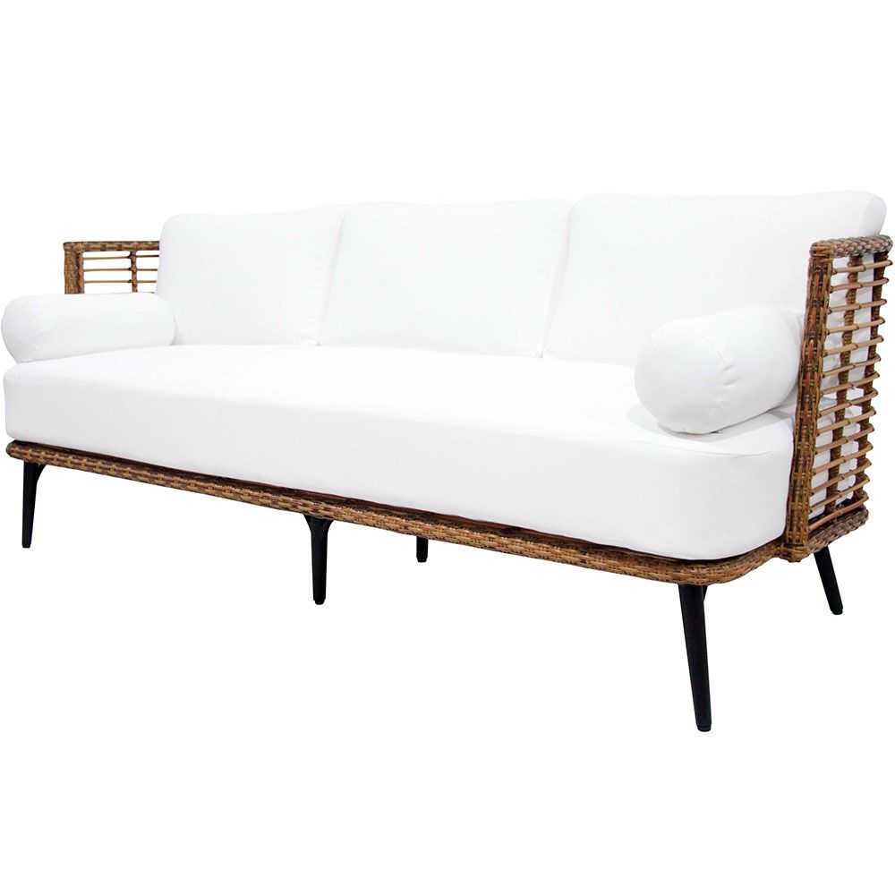 Brafab, Covelo 3-pers. Sofa Natur/Hvid