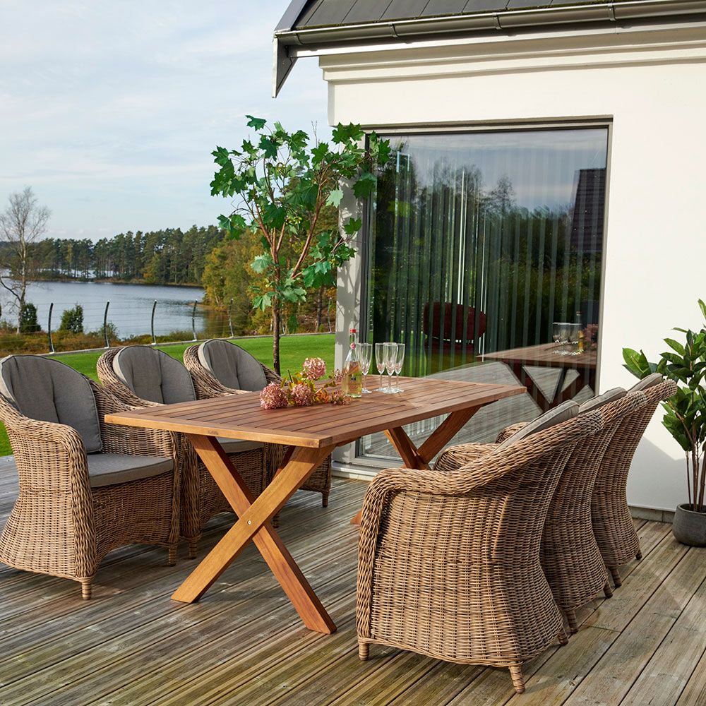 Eads Stol/Karmstol Natur/Beige Brafab