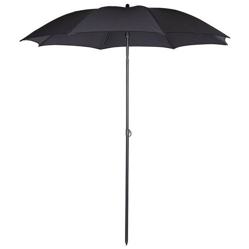 Elios parasol 200 cm i antracit/gråt stål