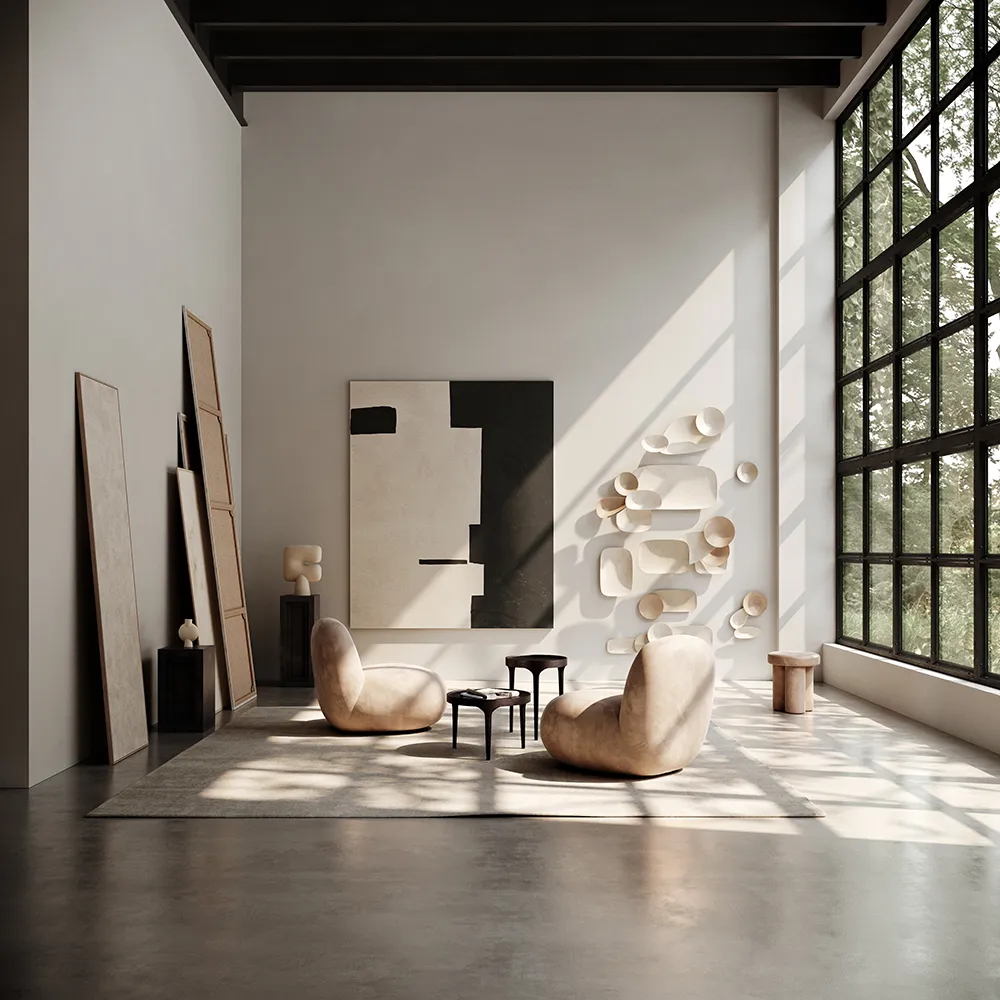 Toe Lænestol Flad - Nubuck