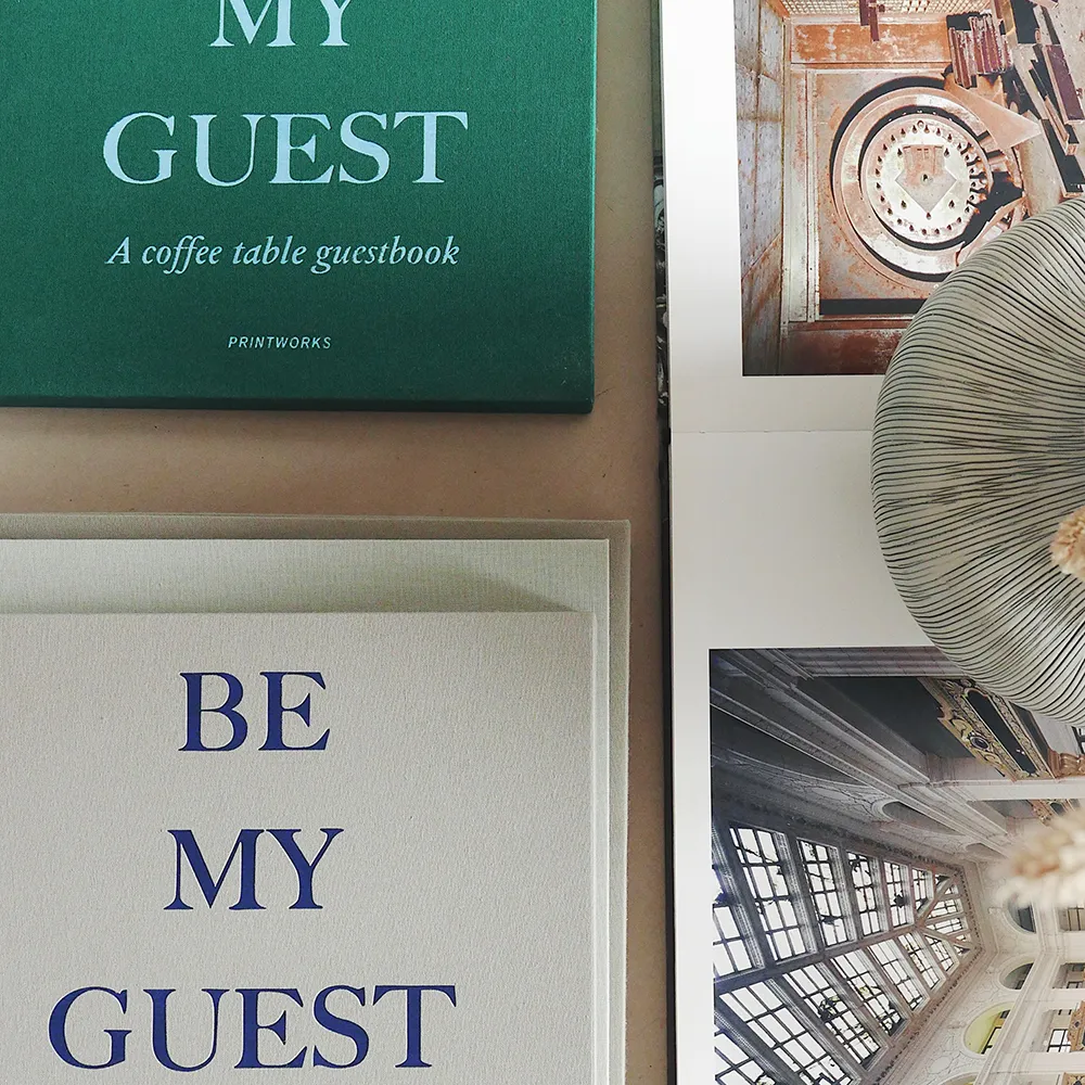 Gæstebog-Grøn/Blå