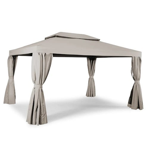 Luxor pavillon 300x400 cm sand aluminium