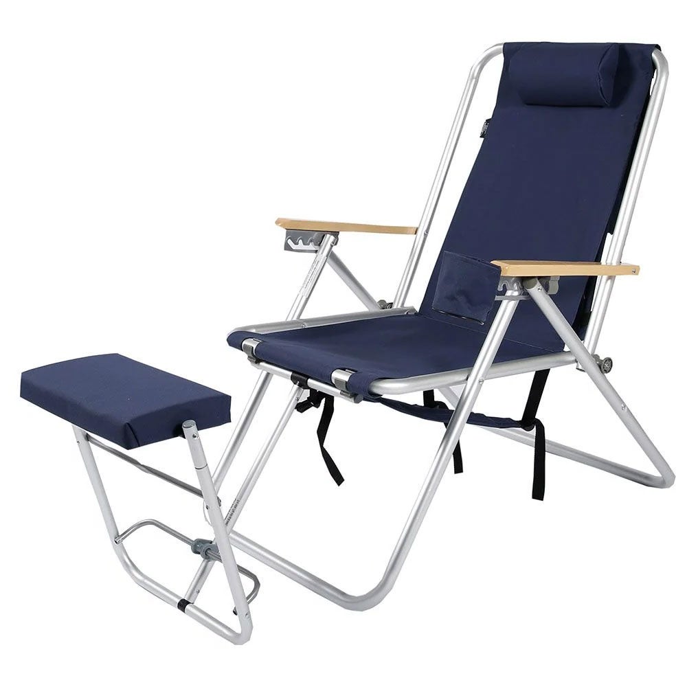 Roxy senior strandstol blå