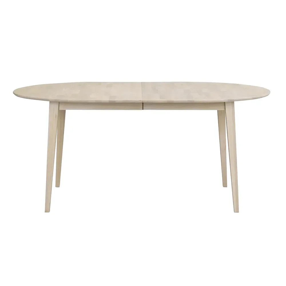 Rowico Home, Filippa spisebord oval 170-210x105 cm hvidpigmenteret eg