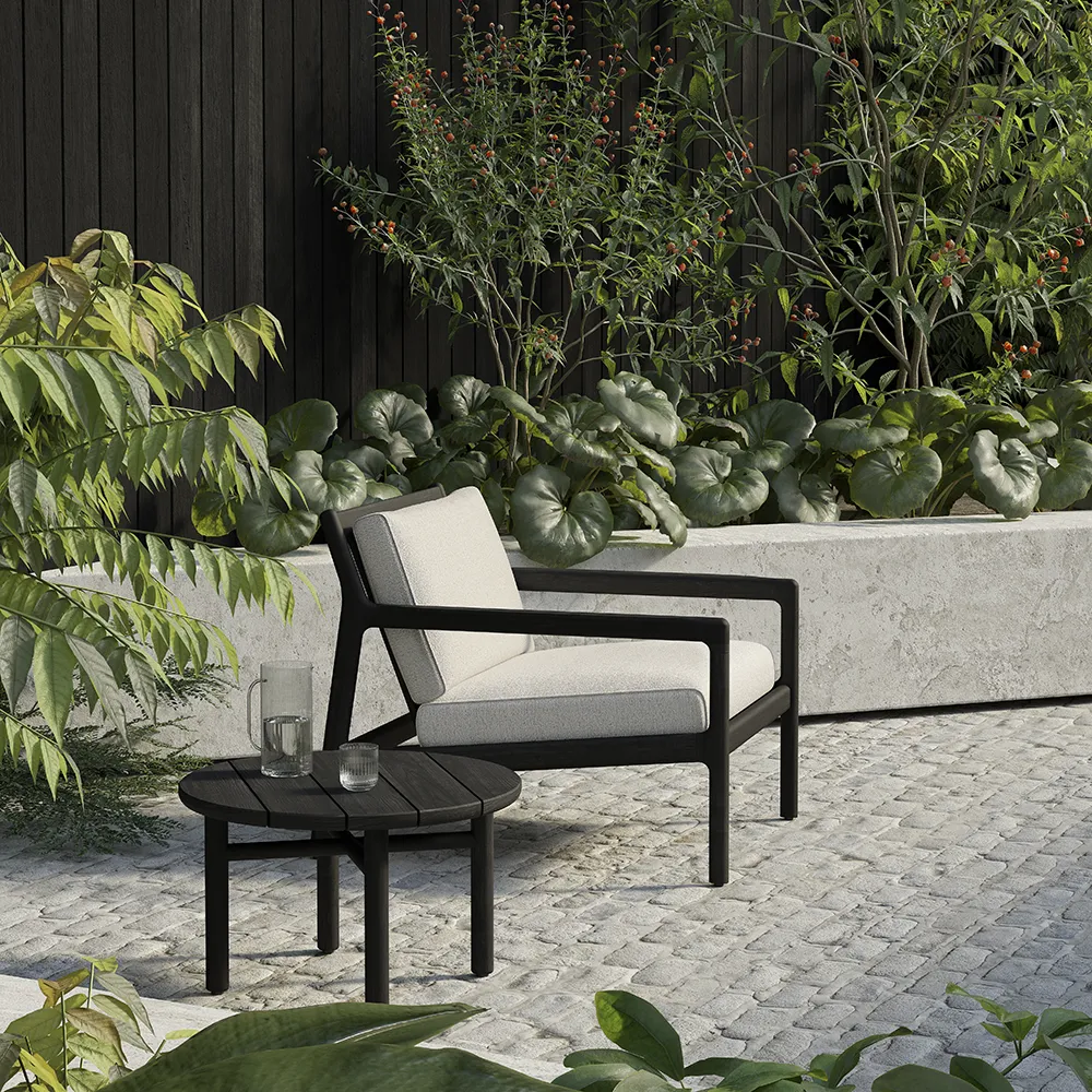 Jack Lænestol Black/Off White 