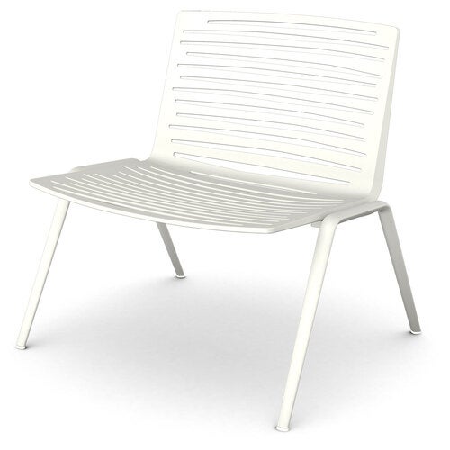 Zebra lænestol Hvid