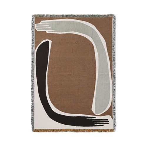 Pose Tapestry Tæppe Coffee