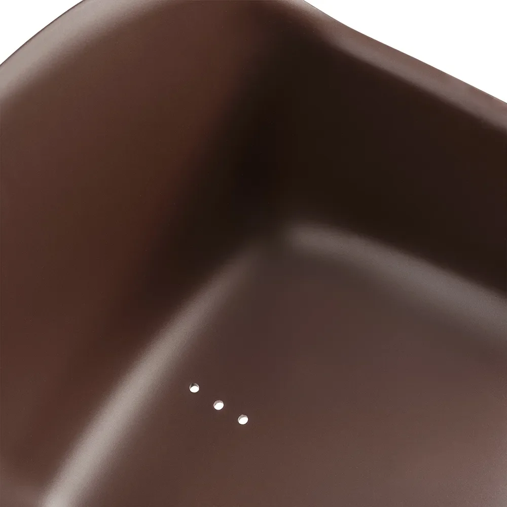 Fiber Outdoor Stol med armlæn Grey 