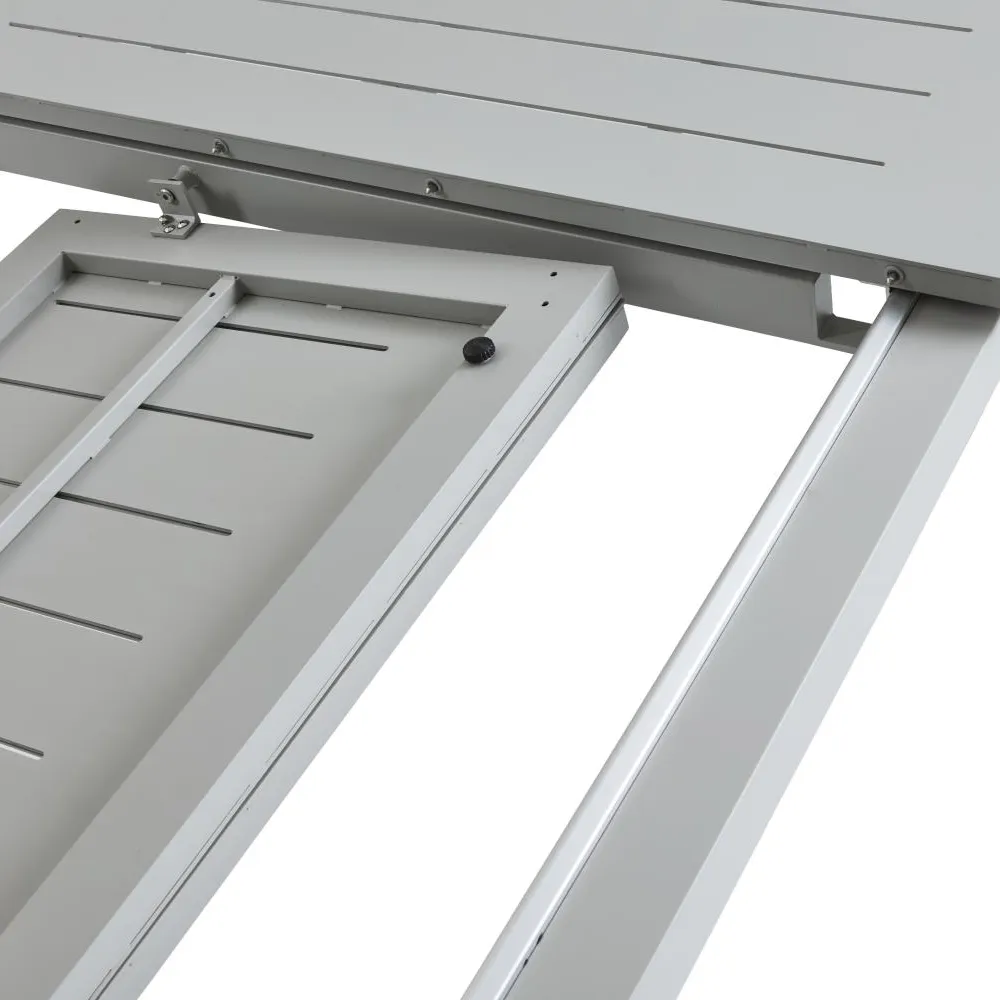 Lomma Spisebord 100x260-380 cm Light grey