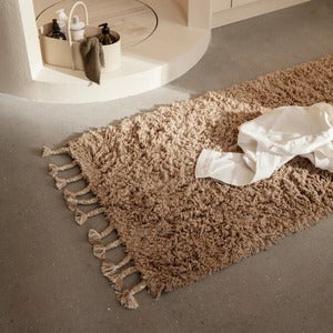 Amass Teppe 140x70 cm - Hvit Pepper