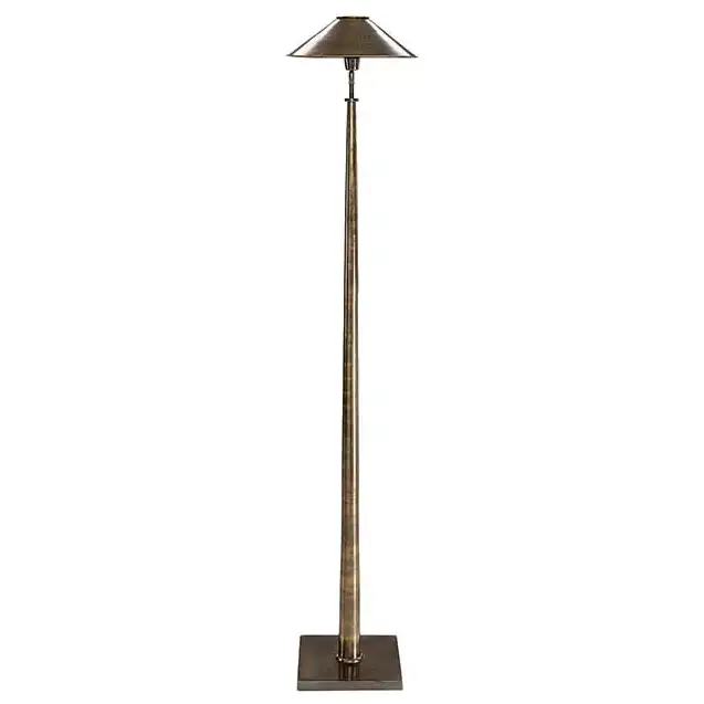 Positano Gulvlampe Brass Antique Artwood