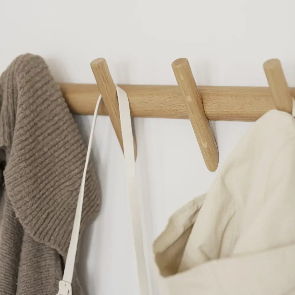 Hillmond Knagerække 65 cm eg