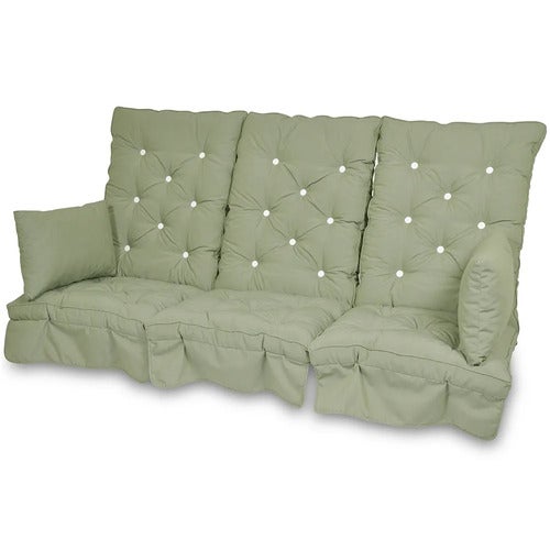 Hængekøje puder Høj Ryg Oliv