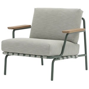 Settle Lænestol Ribbed Weave 2/Dark Green 