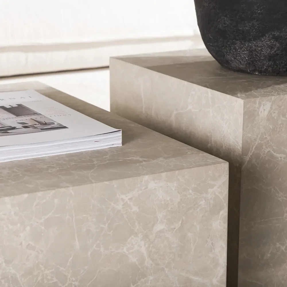 York Sofabord 60x80 cm Beige