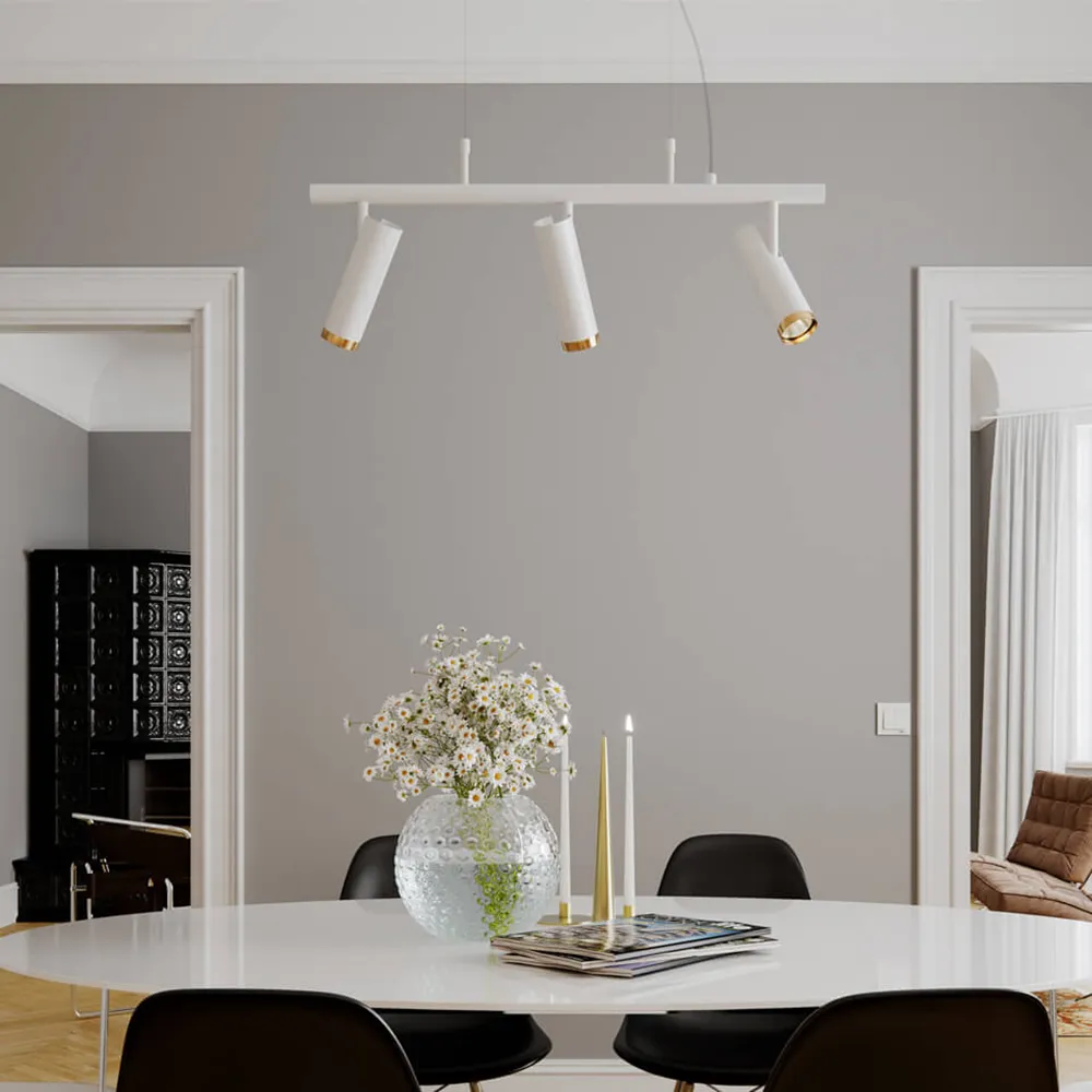 Puls Bar Loftlampe hvid