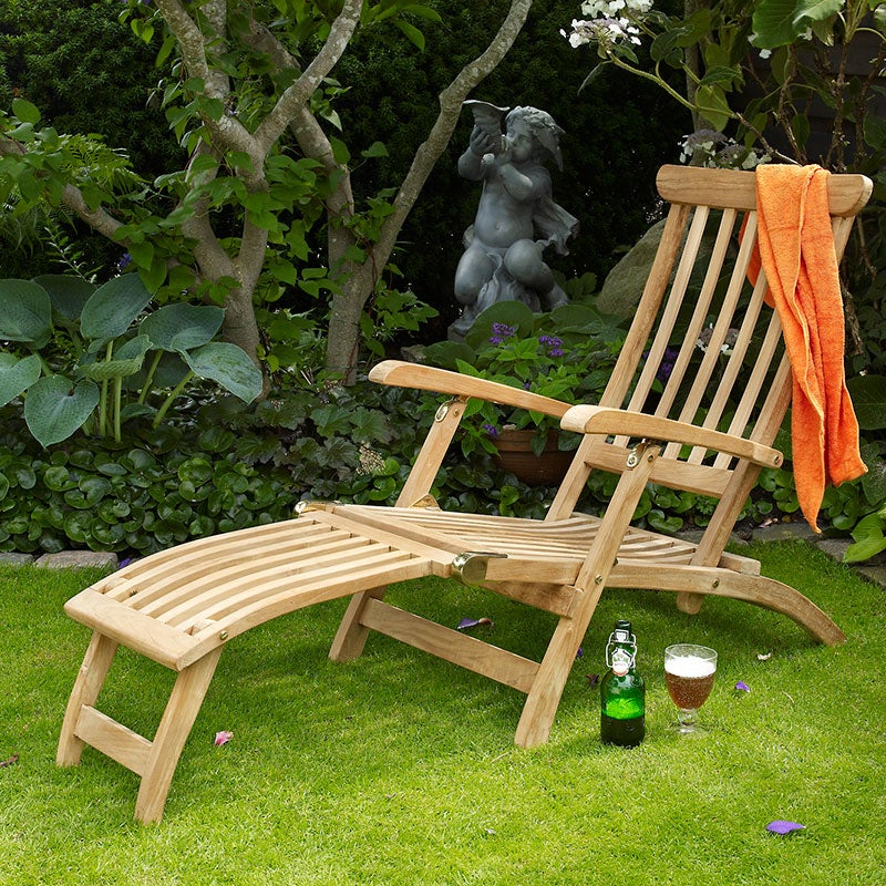 Jackson Liggestol/Dækstol Natur Teak Brafab