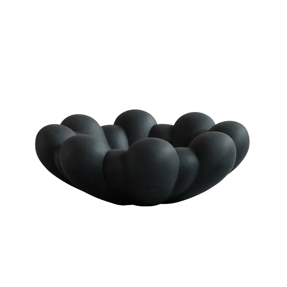101 Copenhagen, Håndlavet Dekorationsskål Bloom Black Ø 44 cm