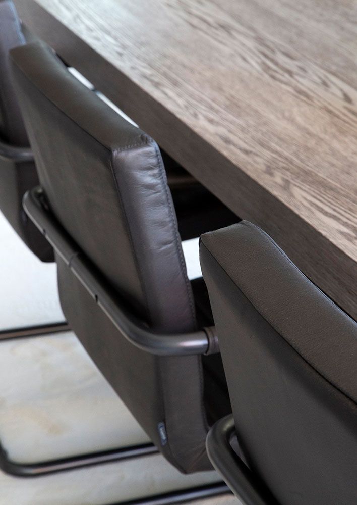 Sabina Stol/Karmstol Sort Artwood