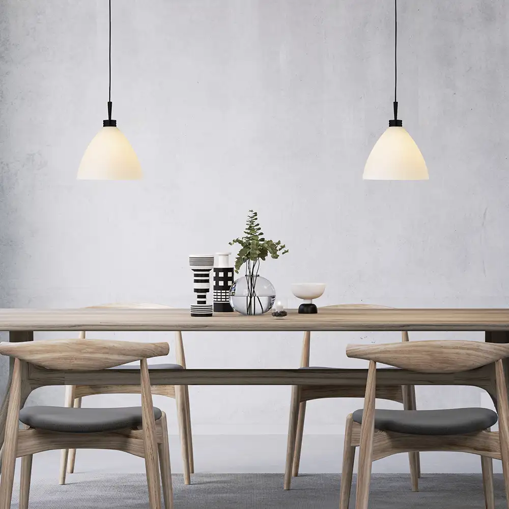 Maxi Dove pendel sort E27