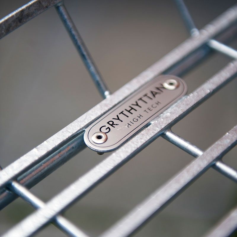 High Tech Bord 70x110 cm Varmgalvaniseret Grythyttan Stålmöbler