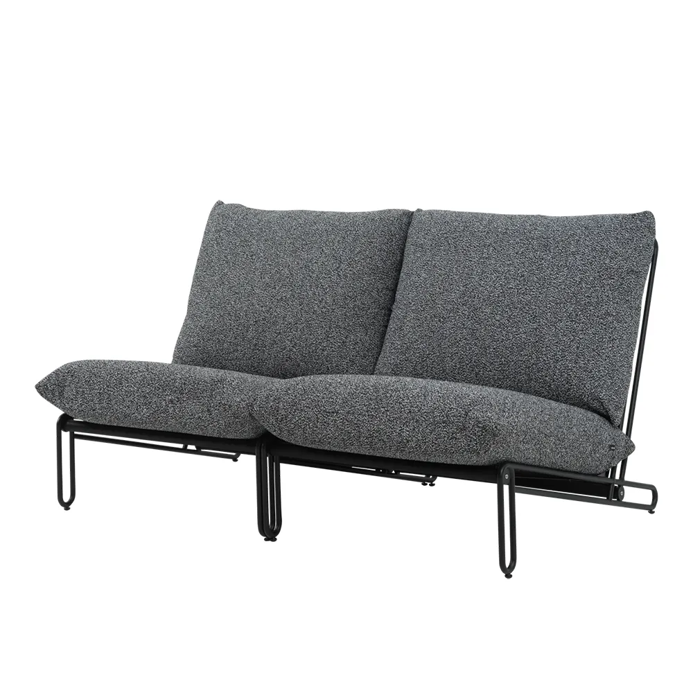 Blixt lænestol Sort / Teddy ant