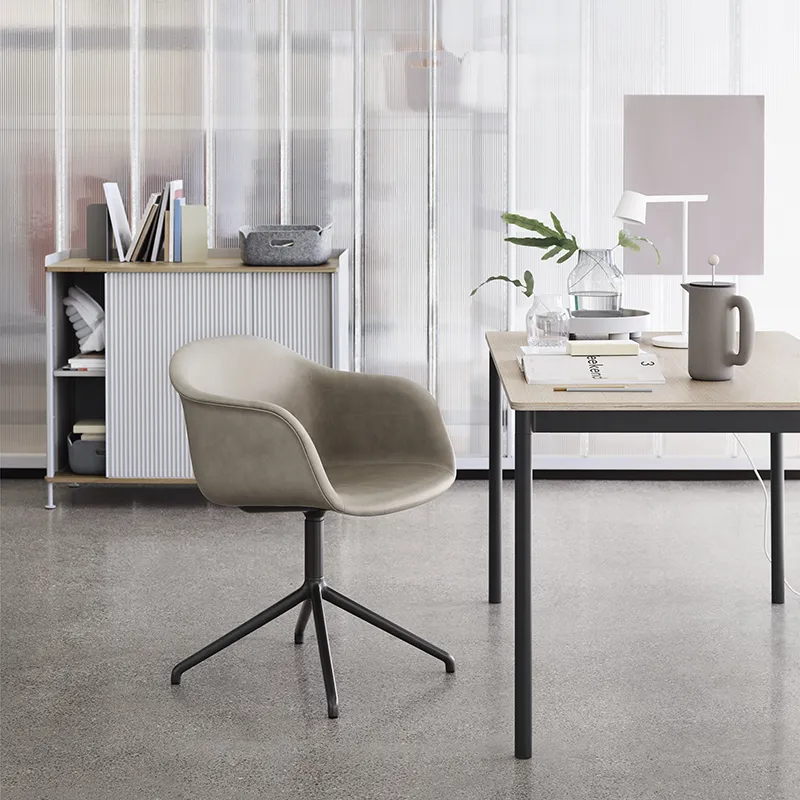 Enfold skænk 100 x 45 cm  - oiled oak Grey