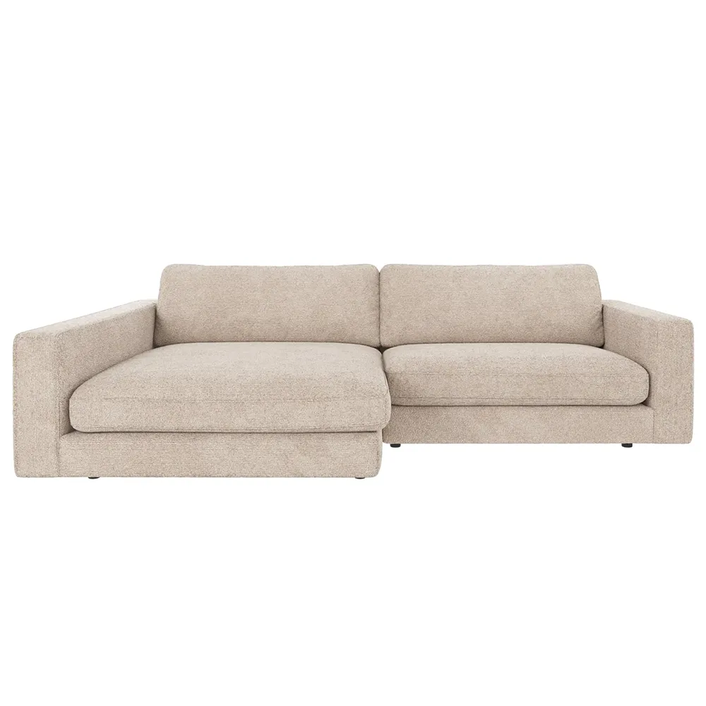 Rowico Home, Duncan 3-person sofa med chaiselong til venstre stof Robin lysegrå