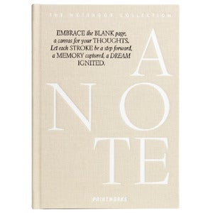  Notesbog - Bare en note, beige