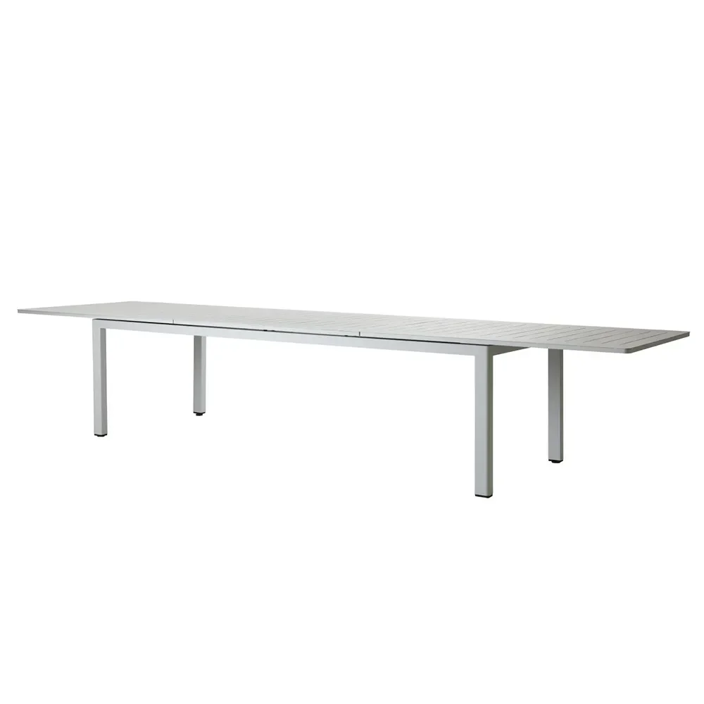 Lomma Spisebord 100x260-380 cm Light grey